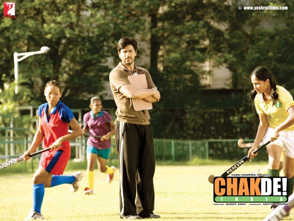 Shahrukh Khan is the impossibly good Muslim hero in Chak de India! (2007), a prototype he would take several degrees further in 2010 in the film My Name is Khan